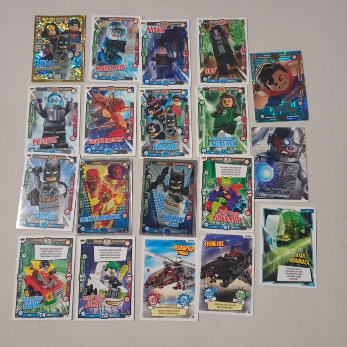 Kolekcja kart LEGO Batman 1 edycja + dodatek