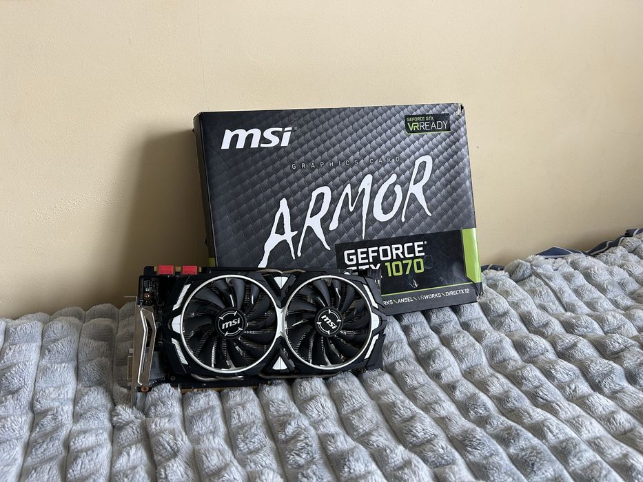 Топ! GTX 1070 8Gb Msi Armor Відеокарта з тестами!