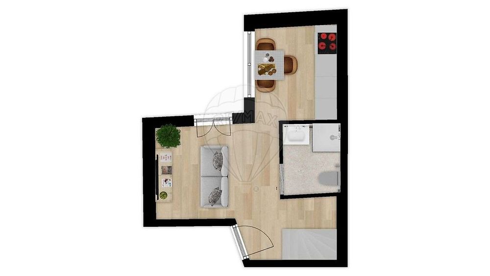 Apartamento T1 para venda