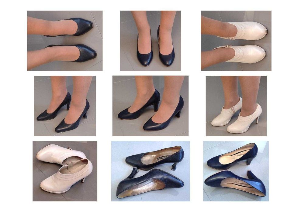 28 pares de sapatos de mulher T 36-1/2 - Entrega incluída