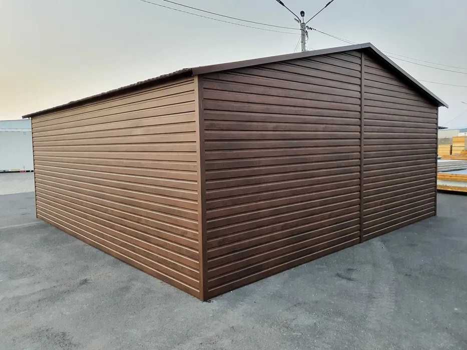 Garaż Drewnopodobny Premium 6x5 6x6 7x5 8x6 Kolory Wymiary