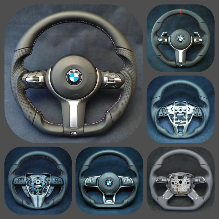 Перетяжка руля шкірою.Преміальна якість.