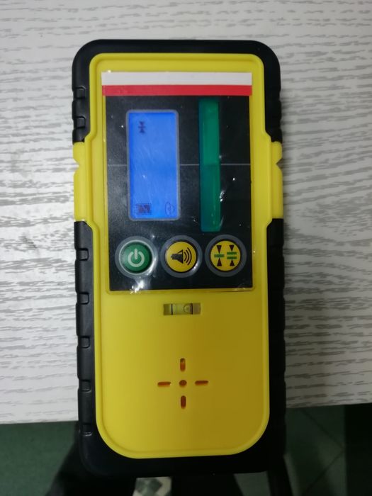Odbiornik detektor do lasera niwelatora obrotowego z zieloną wiązką