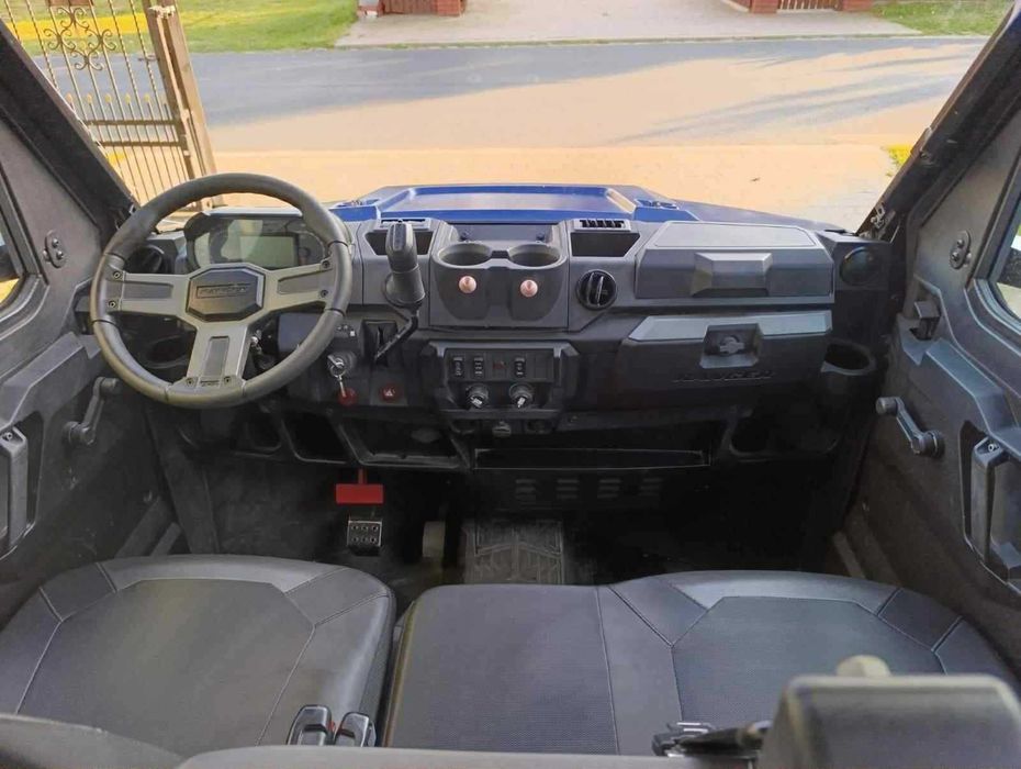 Polaris Ranger Crew 6 Miesc Kabina Ogrzewanie Blokady Reduktor.
