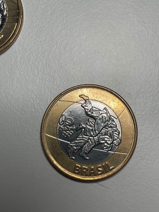 Moedas das olimpíadas brasileiras 2016