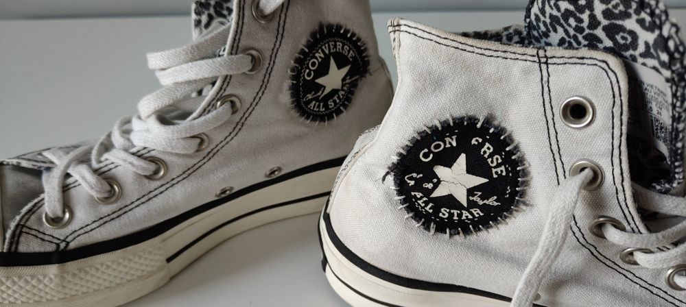 37.5 37 Converse Chuck Taylor wysokie sneakersy na platformie