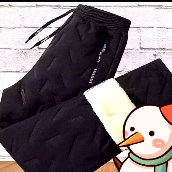 Чоловічі плащові штани утеплені