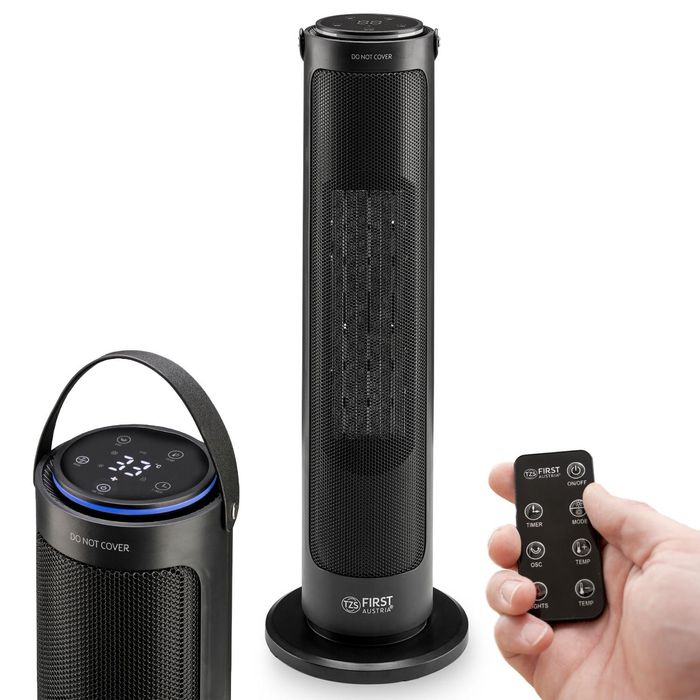 Тепловентилятор колонна First FA-5565-3 з пультом- дистанційним управл