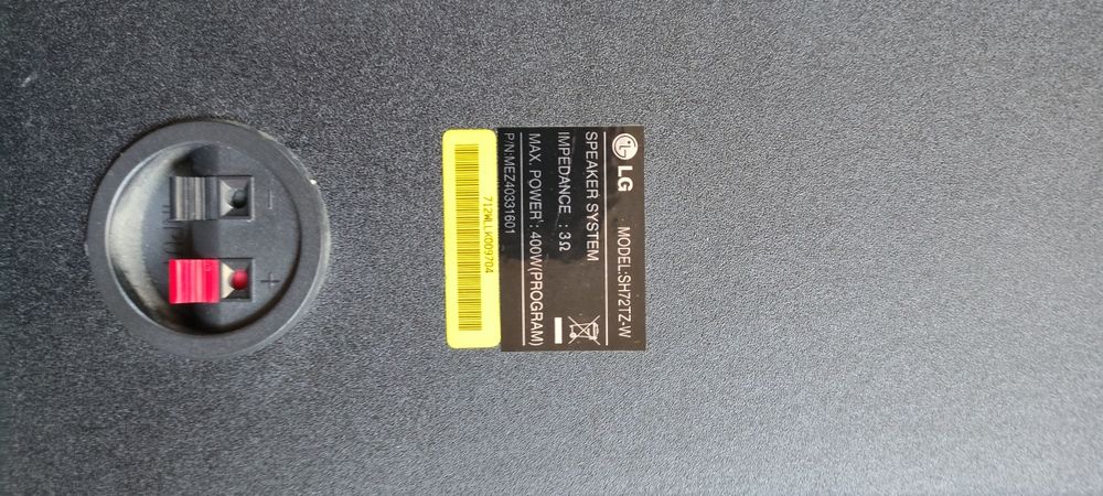 Subwoofer LG SH52TH-W