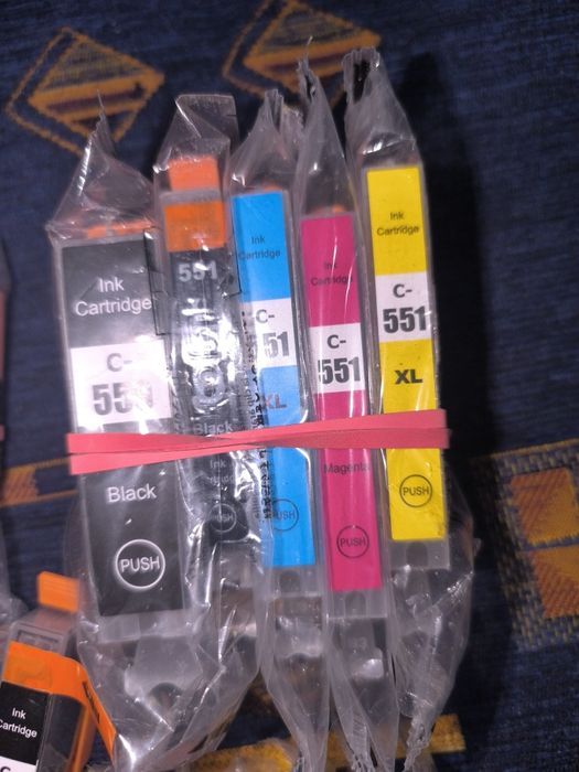 Tusze Zamienniki PGI-550/CLI-551 CMYK do Canon Komplet