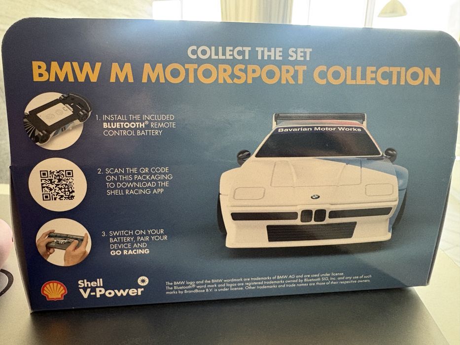 Колекція машинок BMW від Shell