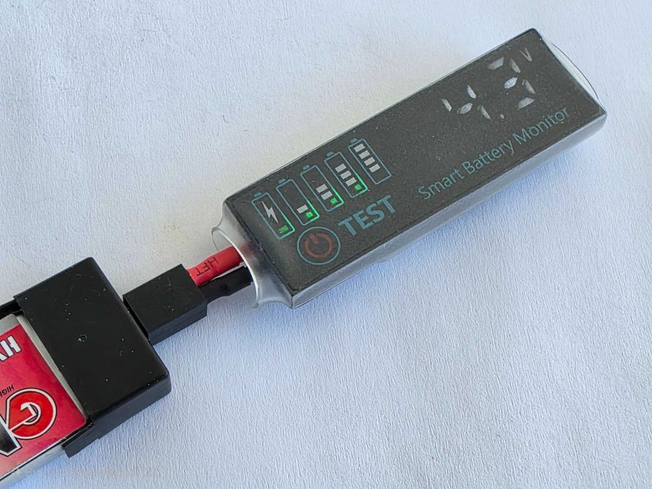 Плата зарядки + тестер 1s/2s, 4.2v/4.35v 0.5A USB-C, BT2.0, PH2.0