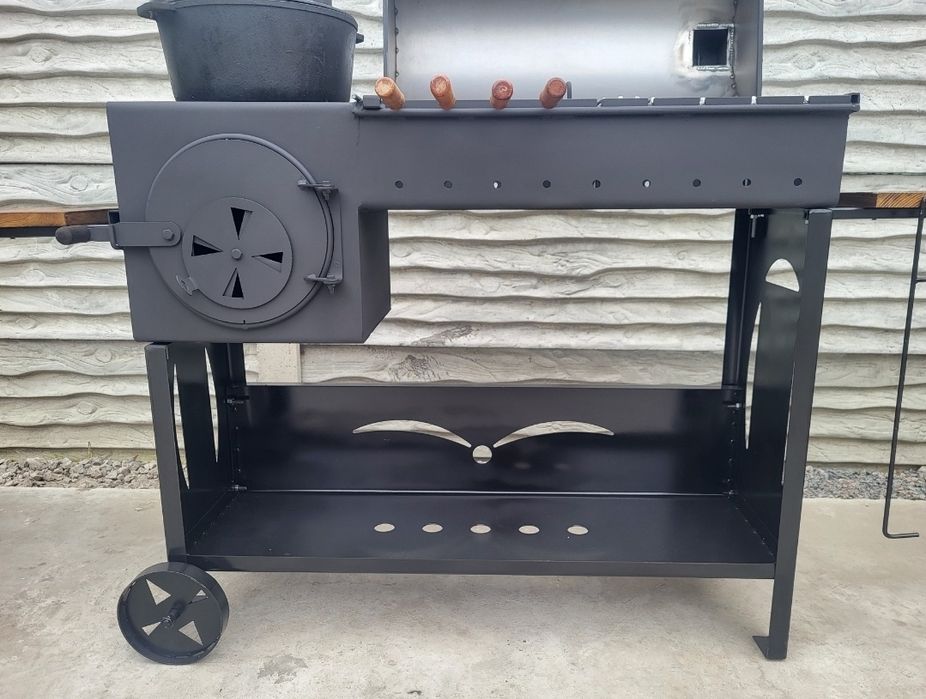 • 5мм! • В НАЯВНОСТІ! • Мангал Барбекю, Гриль, Піч під Казан, Смокер