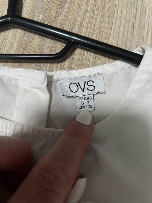 Блузка блуза біла шкільна школьная Zara OVS Carters