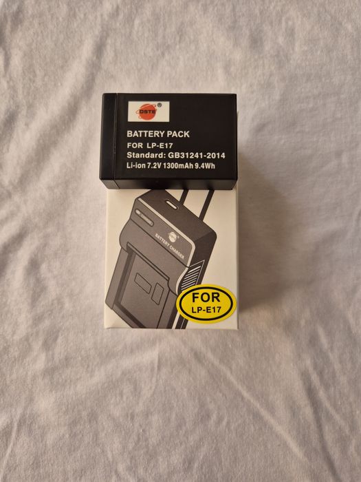 Canon Lp E17  + carregador (compativel)