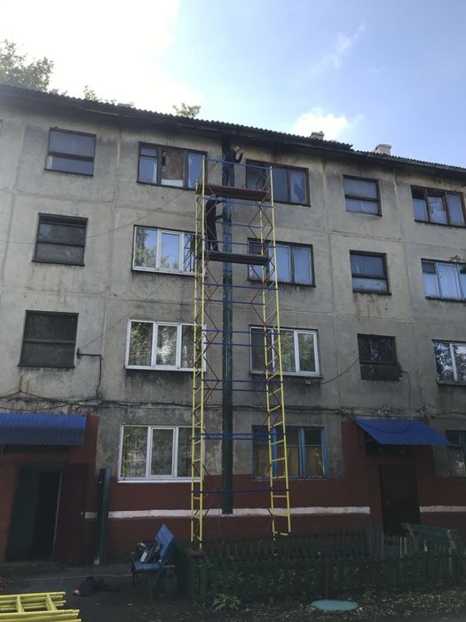 Вишка-тура леса будівельні 1,2х2,0  робоча висота 15,8м 11+1
