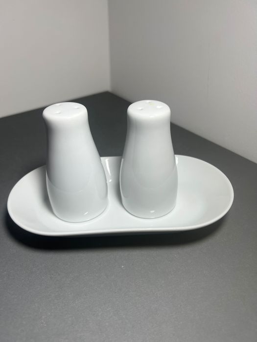 Pojemnik porcelanowy sól pieprz Ikea
