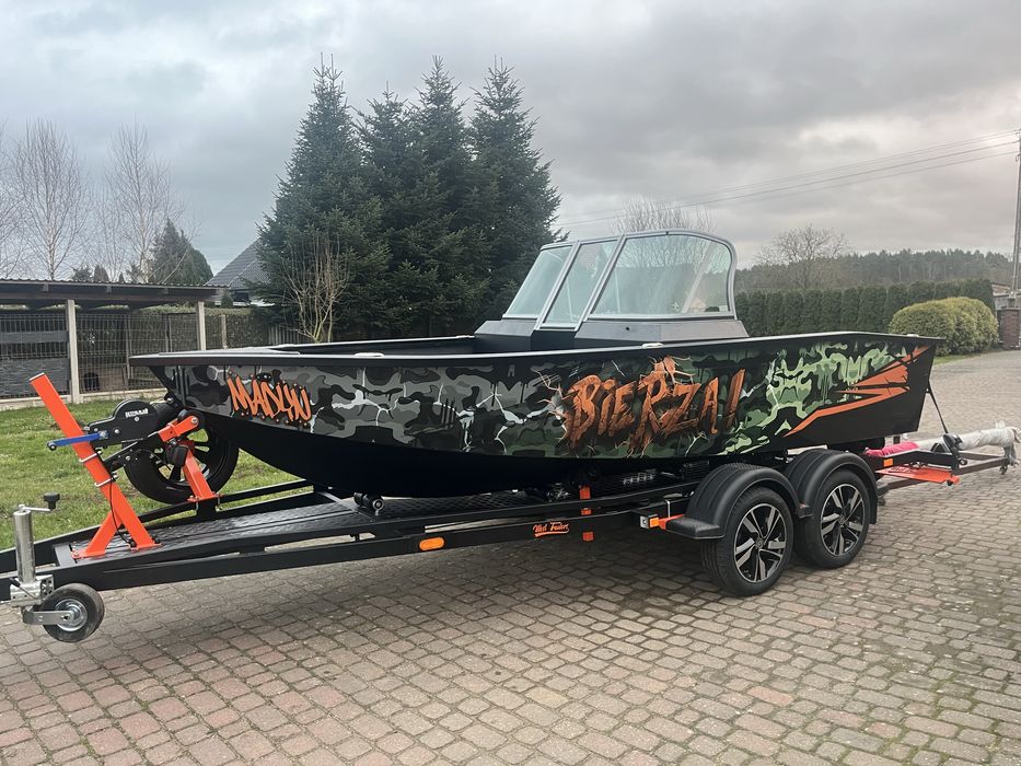 KING BOATS 470 lodka aluminiowa