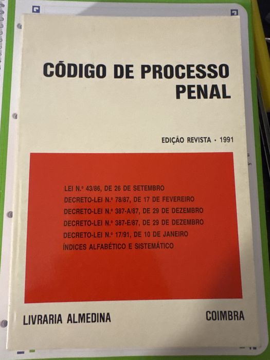 Livro Codigo de processo penal