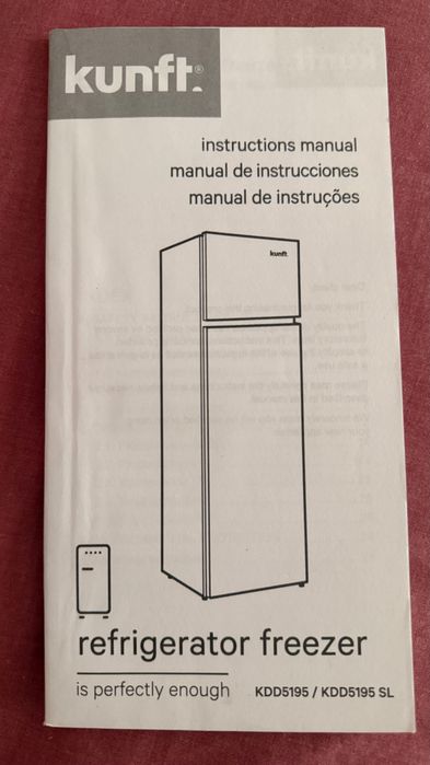 Frigorífico Kunft Como novo