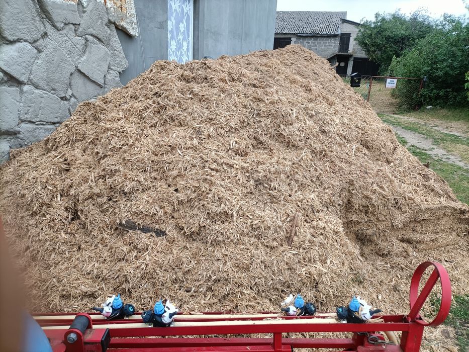 Zrębka na opał lub pod tuje