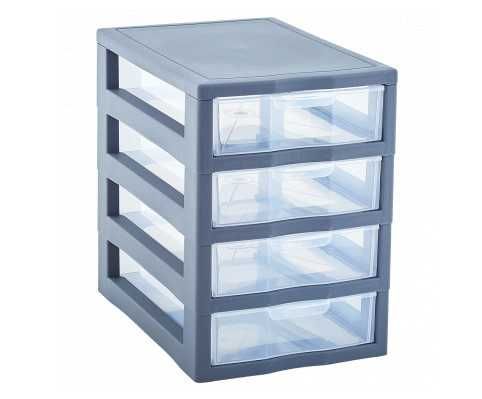 Органайзер мини-комод универсальный на 4 ящика