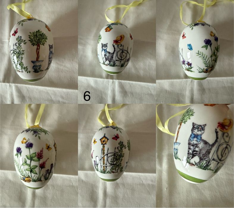Колекційне пасхальне порцелянове яйце MIDI Hutschenreuther
