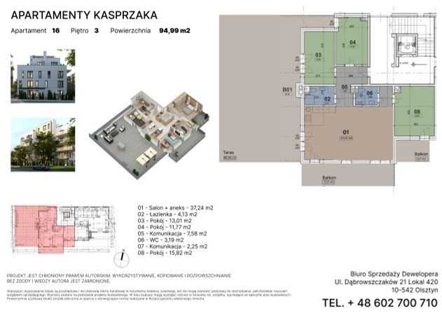 Mieszkanie – Olsztyn - Więcej
