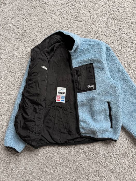 Шерпа Stussy (куртка двухсторонняя)