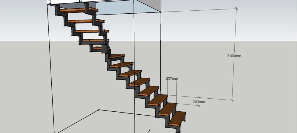 Металеві сходи, Деревʼяні сходи! Виготовлення та Монтаж • ВИГІДНО!