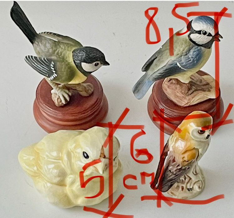 Птахи . Goebel. Порцелян.