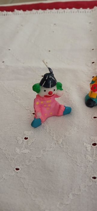 Mini velas de aniversário, antigas