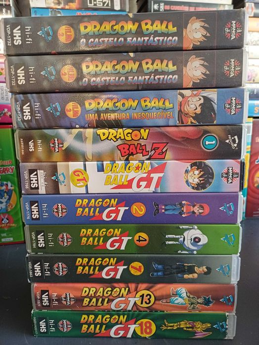 Dragon Ball VHS colecção