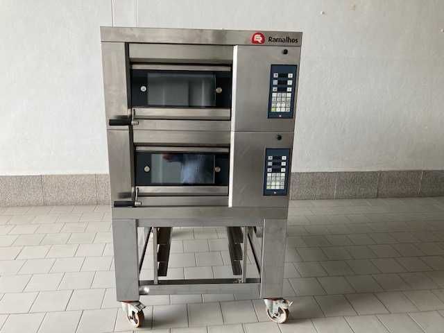 forno elétrico Ramalhos 2 camaras 1 tabuleiro