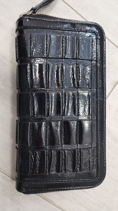 Portfel damski skórzany oryginalny Burberry