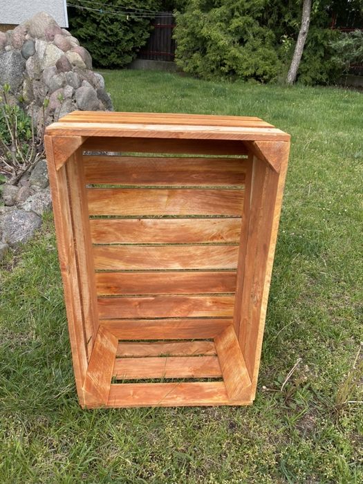 Nowe drewniane skrzynki, meble, półki, do domu, ogrodu, skrzynka