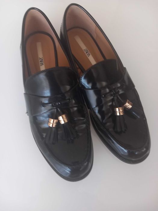 Buty mokasyny nr 40 Zara