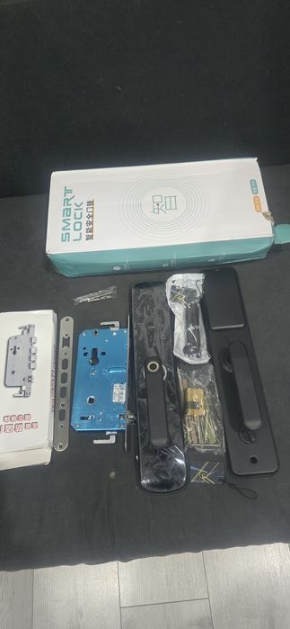 Inteligentny Zamek Do Drzwi Klamka Karta Rfid odcisk palca