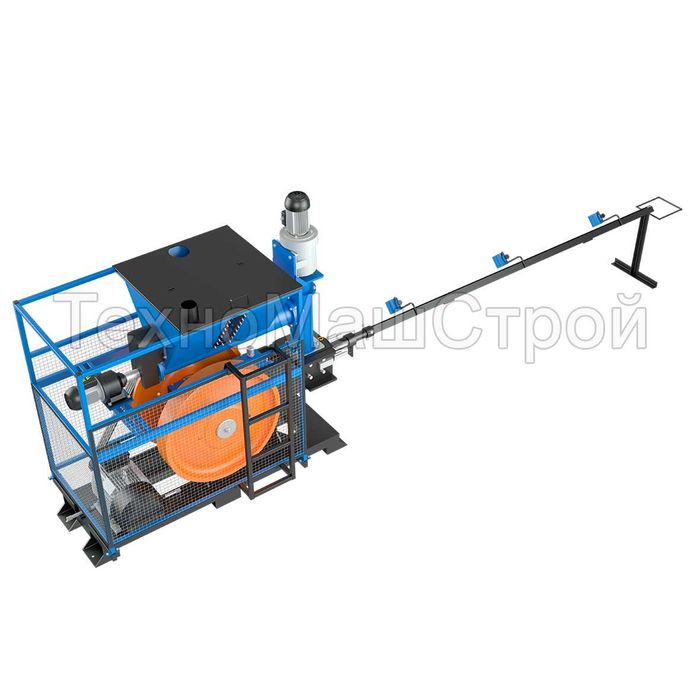 Прес для брикетів БР 50, брикетувальник, станок брикетировщик.