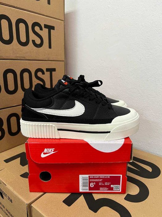 Женские кроссовки Nike Court Vision black / Найк Корт вижн 38 39 40