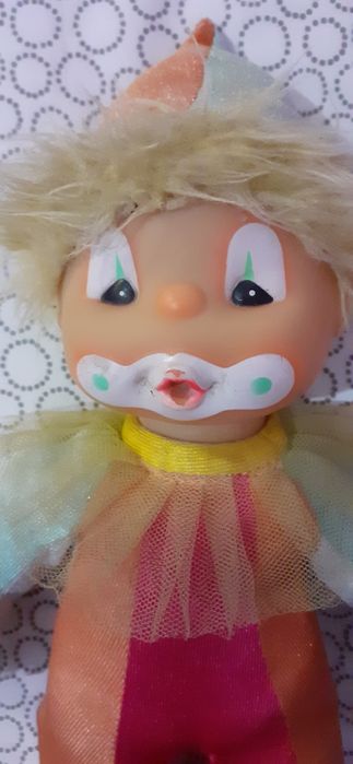 Boneca  palhaço com luz