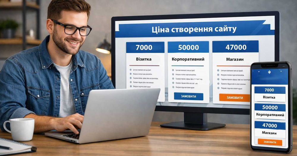 Потрібен сайт за 4700 готовий макет? модулі, налаштування, правки? Створення сайту