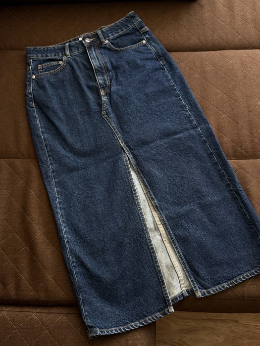 Джинсовая юбка h&m новая 38 р.