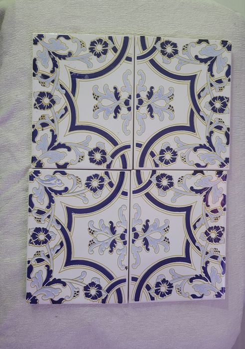 Azuleijos quadra Decoração