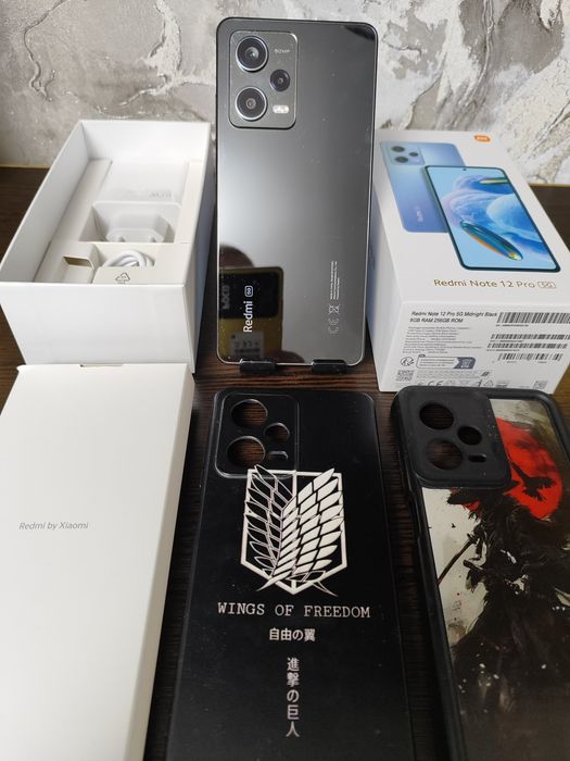 ИГРОВОЙ Xiaomi redmi note 12pro 5G, память 8+8-256гиг,идеал.