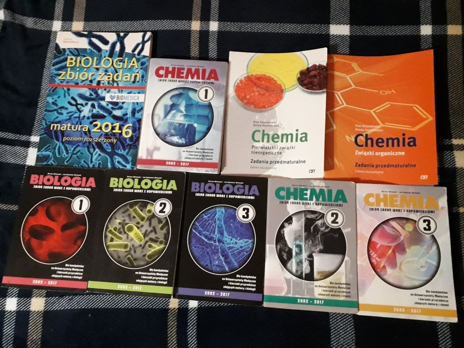 Biologia i chemia zestaw do matury