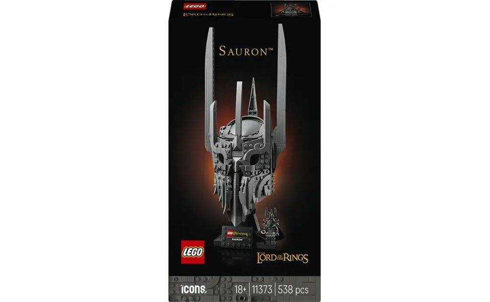 LEGO Icons 11373 The Lord of the Rings Володар Кілець: шолом Саурона