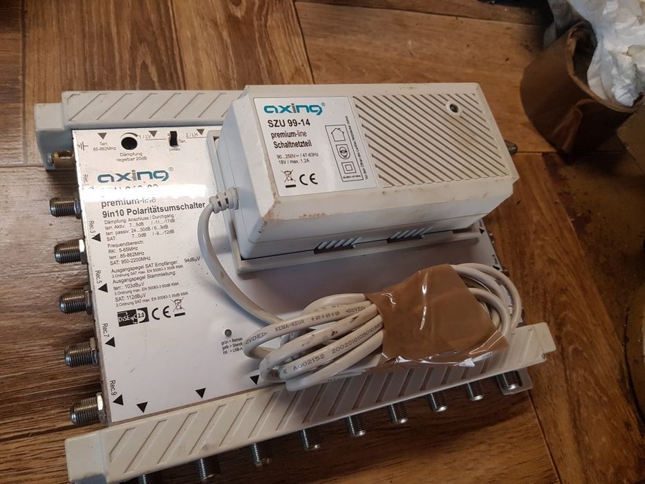 Multi Switch antena tv szu 99-14 OPTIVA PoE FastEthernet, 8 portów FE