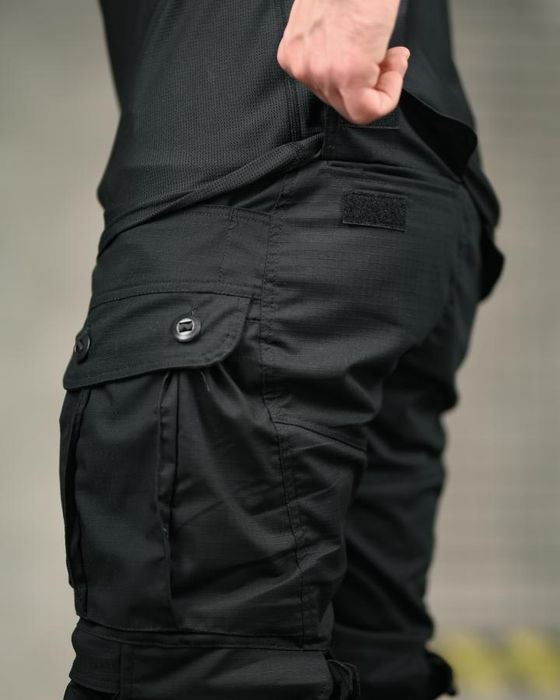 Чорні літні тактичні штурмові військові штани Scorpion OCP black