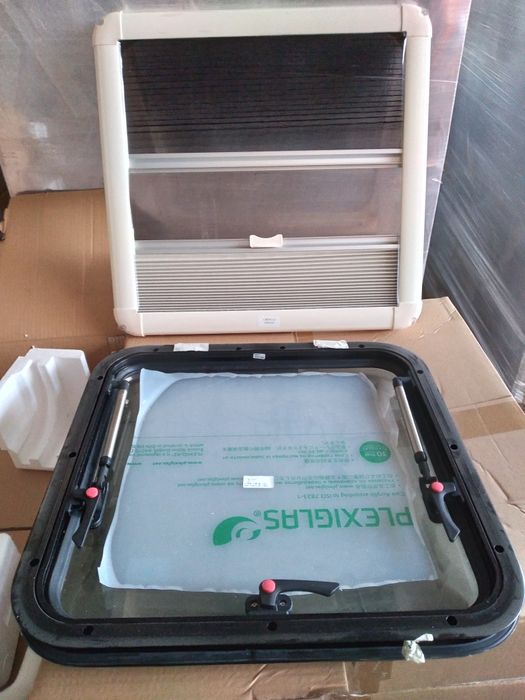 Kamper, camper, okno uchylne 50x52